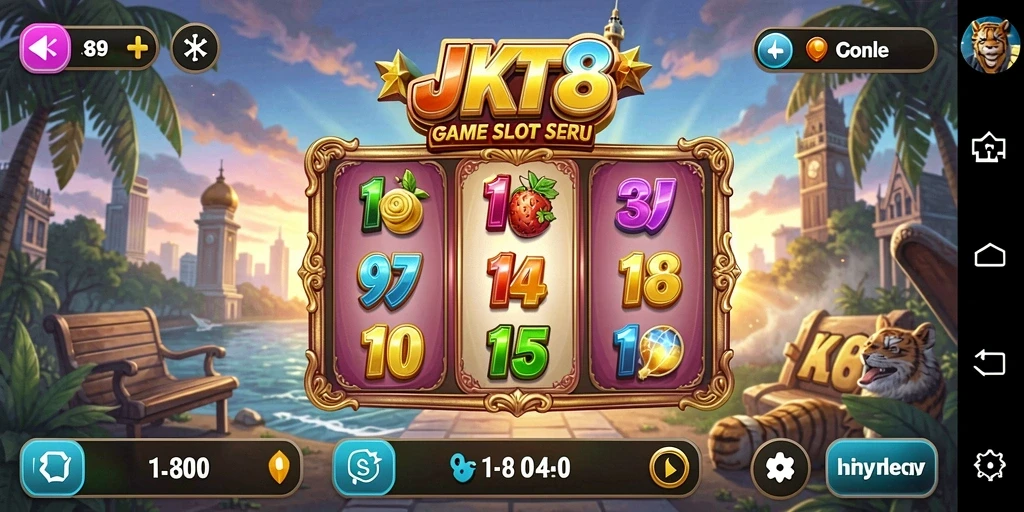 Tampilan menarik dari gameplay Slot JKT8 dengan grafis menawan.