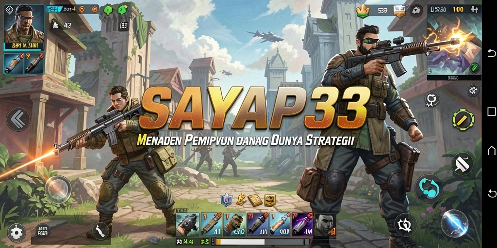 Tampilan gameplay menarik dan menegangkan dalam SAYAP33.